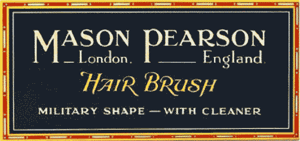 Mason Pearson Sensitive Military Hair Brush (SB2M)